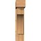 Ekena Millwork Westlake Block Smooth Bracket w/ Offset Brace, Western Red Cedar, 7 1/2"W x 26"D x 34"H BKT0806X26X34WTL05SWR - alternate 2